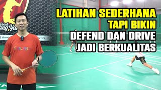 SIMPLE !! CARA LATIHAN DRIVE DAN DEFEND DALAM PERMAINAN GANDA AGAR TIDAK GAMPANG MATI