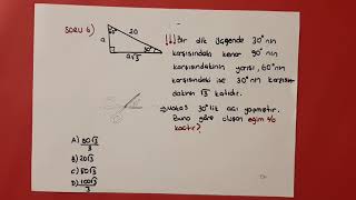 LGS Matematik | Tek soruluk 6