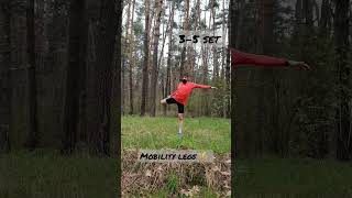 mobility legs. Balance and concentration. Вправи для ніг. #workout #біг #powerlegs