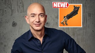 Jeff Bezos added a new shotgun to Fortnite! (Prime Shotgun Challenge)