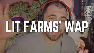 TRYING LIT FARMS THCa FLOWER!👀 | WAP Strain Cannabis Review