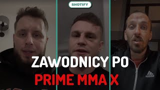 ZAWODNICY PO PRIME MMA X (RAFONIX, CIOS, BAGIETKA, ALANIK, NORAS)