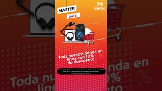 ¡Llegaron los  MASTER DAYS con descuentos especiales en tecnología y electrónica MASTER! 🤑