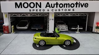 The Mini GT Showcase. #396. The Honda S2000 (AP2) Lime Green Metallic. #diecast