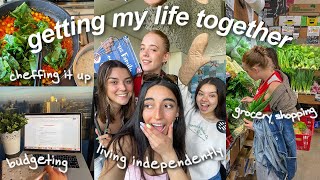 Living in Melbourne, Australia on a budget | grocery shopping, cooking and organising! VLOG