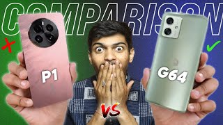 Moto g64 5g vs realme p1 5g // 02 Problems 🤯 Moto g64 vs realme p1 5g comparison 🔥