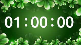 60 MINUTES ST. PATRICK'S DAY TIMER WITH MUSIC FOR ESCAPE ROOM | 1 HOUR