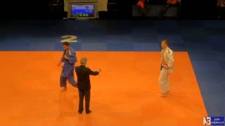 Judo 2014 Dutch Championships: Attema (MN) - Samba (ZH) [-90kg]