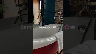 BATH TIME ☁️🧼🎀 #aesthetic #grwm #goodmorning #morningroutine