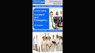 Sample digital signage presentation - Hospitals