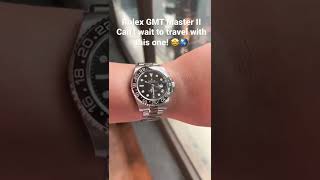 Rolex GMT Master II Black! ON THE ROAD AGAIN! 🤩🌎