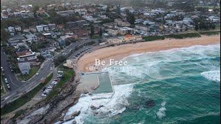 North Curl Curl lockdown via Drone 4k