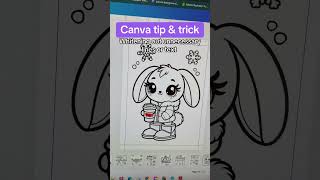 Canva Tip: How to remove unnecessary details #canvatutorial #canvadesign #canvatipsandtricks