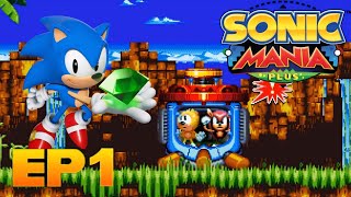 Sonic Mania Plus EP1 تختيم سوينك مينيا بلس تلعب في خمس شخصيات