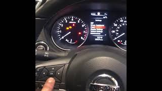 Nissan qashqai 2015 2016 2016 2017 2018 2019 + service reset simple