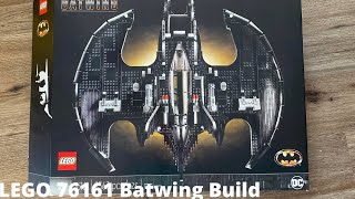 LEGO Batwing 76161 Bag by Bag Build (Multiple Missing Pieces)