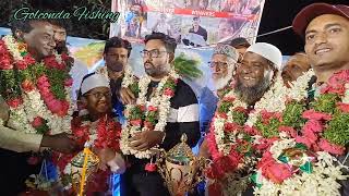 Fishing tournament celebration 🎉/fishing championship 🏆/Hyderabad fishing