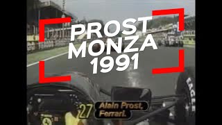 Alain Prost - 1991 monza grand Prix