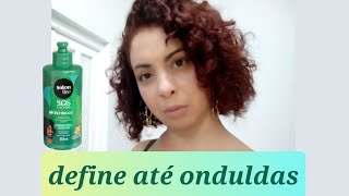 creme SOS Cachos Mais Definidos da Salon Line é bom para cabelos ondulados? #cremeparaonduladas