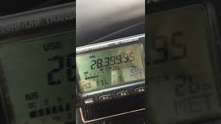 K2CZH portable Elk Mountain PA 10m Contact to N2DXT rover Mt. Peter NY