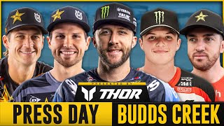 2024 Budds Creek Motocross | Press Day ft. Tomac, Hampshire, Craig