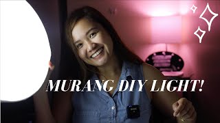 DIY Vlogging Light (Sobrang Sulit) | (Philippines) | Leodine Barcelon