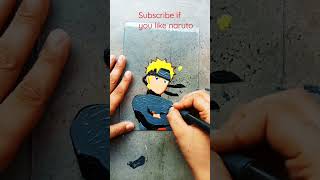 drawing Naruto😏😏😏😏 #youtube #shortsvideo #trending #viral #naruto #narutoshippuden #painting #shorts