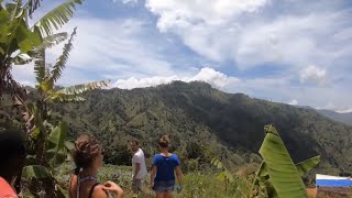 Hiking in Furcy, Haiti