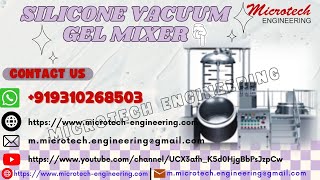 Silicone Vacuum Gel Mixer, Silicone Sealant Vacuum Mixer, Vacuum Mixer, Industrial Mixer