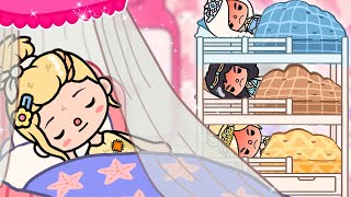 We Become Disney Princess For Challenge | Toca Life Story |Toca Boca