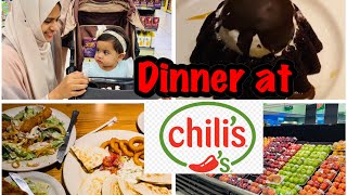 Grocery Shopping In LULU, Jeddah With a Baby | A Day Out In Our Life | Dinner At Chili's Restuarant