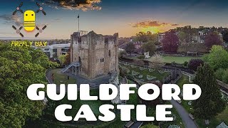 Guildford Castle & Bowls Green as you've never seen it before in 4K