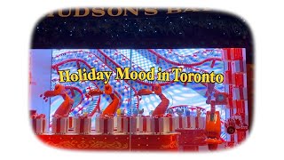 Holiday Mood In Toronto 토론토여행/toronto christmas market,city hall I CELIAMOUR 셀리아