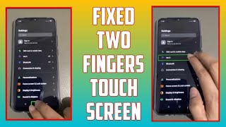 How to Fix Double Fingers / Double Tap Screen Off and On / on any Android Phone Tutorial 2023