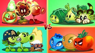 Pvz 2 Challenge - Random 4 Best Team Plants Battlez - Team Plant Vs Team Plant - Who Will Win ？