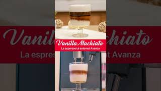 Cum prepari cel mai delicios Vanilla Macchiato la espressorul Avanza Melitta #shorts