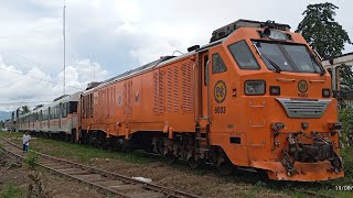 109 - PNR Bicol Commuter Train departing Legazpi Terminal Yard