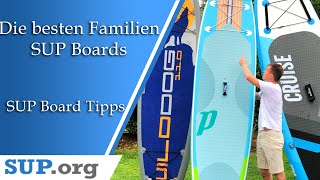 Die 3 besten SUP Boards für Familien (Bestenliste) [Deutsch]