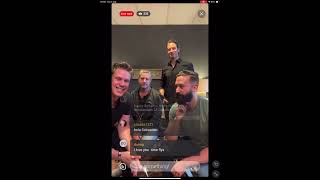 Il Divo First official app chat 3.8.24.