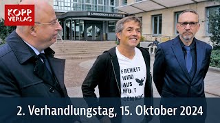 2. Prozesstag gegen Michael Ballweg am 15.10.2024 – Einschätzungen und Entwicklungen