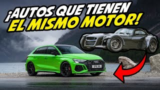 10 AUTOS que NO SABIAS  que COMPARTEN MOTOR!! I RACEMAN