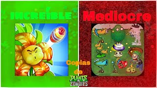 Las copias de plantas vs zombis #pvz