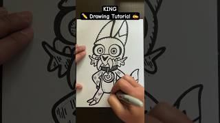 Everyone Can Draw! - KING ✍️ Drawing Tutorial 😀✏️ #kingclawthorne #theowlhouse #owlhouse #king