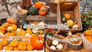 Is it too early for.......?  cosy Autumn home decorating 🎃