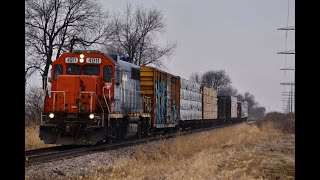 GTW 4911 Leads L561 East at Kendall RD with a friendly crew, and 9 Cars