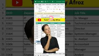 Dynamic Vlookup in Excel | Excel Hacks | Excel Tutorial #viral #youtubeshorts #shortsvideo