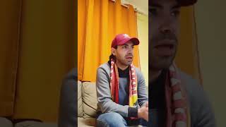 Milan-Roma 3-1 gol live Abraham, ESULTANZA LIVE DI UN TIFOSO ROMANISTA!