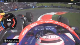 Liam Lawson and Sergio Perez's Fierce Battle At The 2024 Mexican GP