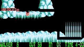 Holiday Lemmings 1994 - Level 5