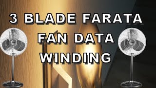 3Blade farata fan winding data@elevated electronics channel.elevated electronics channel video .....